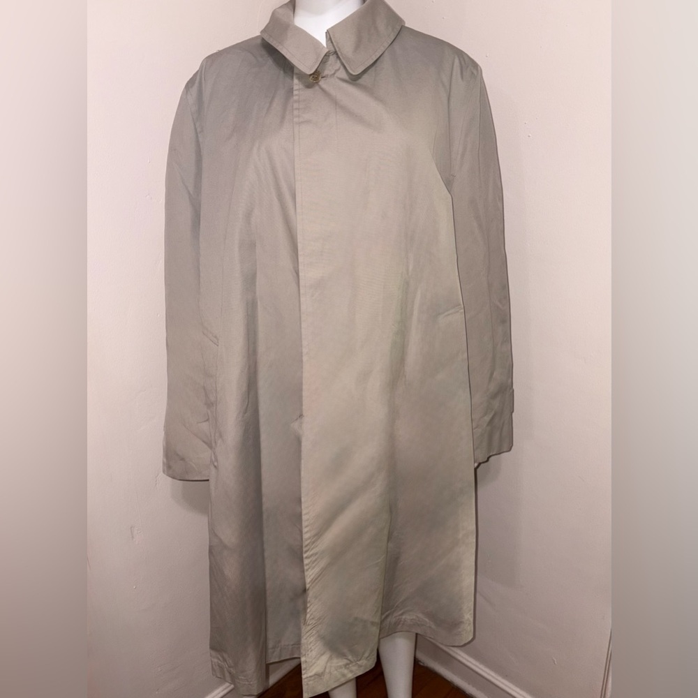Men's Vintage 80’s Tan Trench Coat